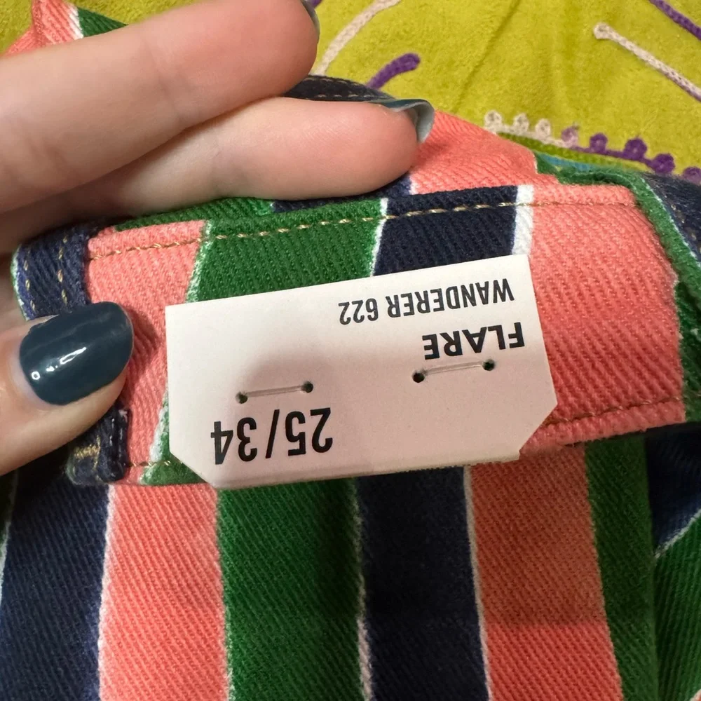 Wrangler Multicolor Striped Pants - Picture 5 of 7